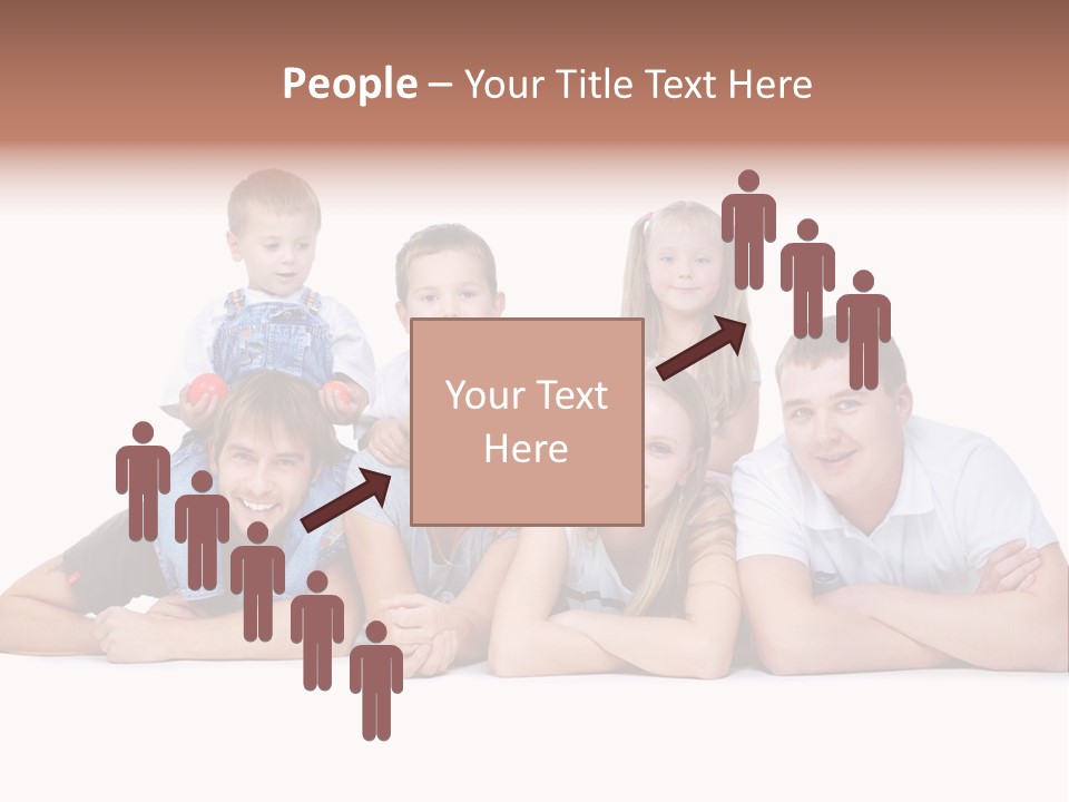 Emotion Man Daughter PowerPoint Template