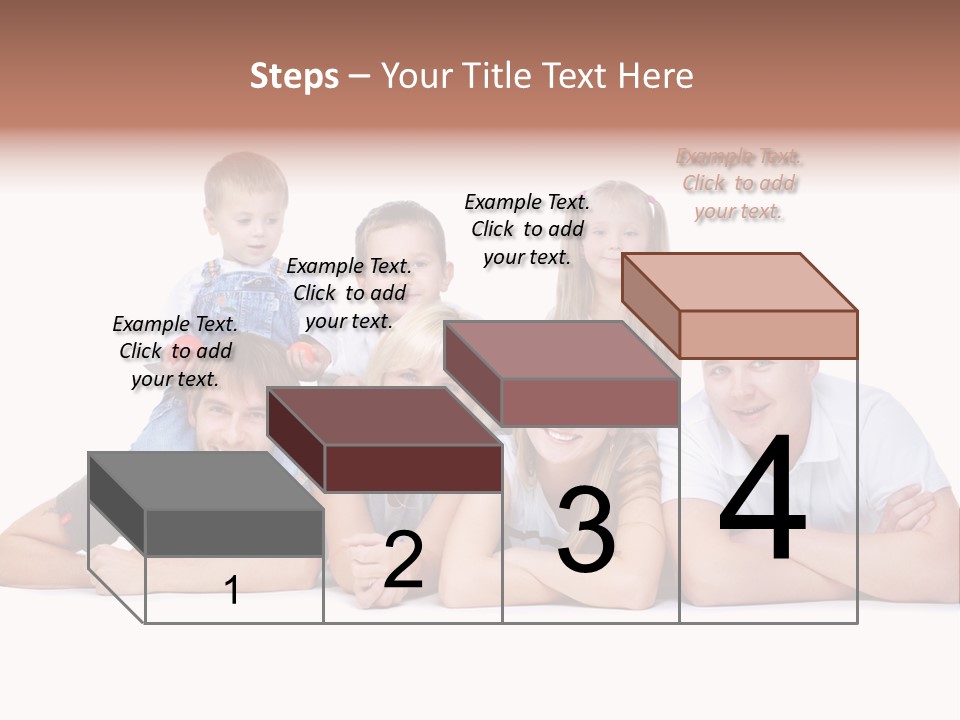 Emotion Man Daughter PowerPoint Template