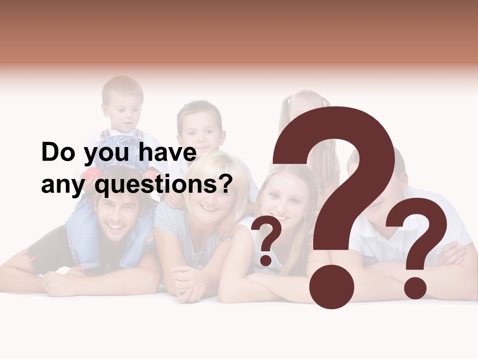 Emotion Man Daughter PowerPoint Template