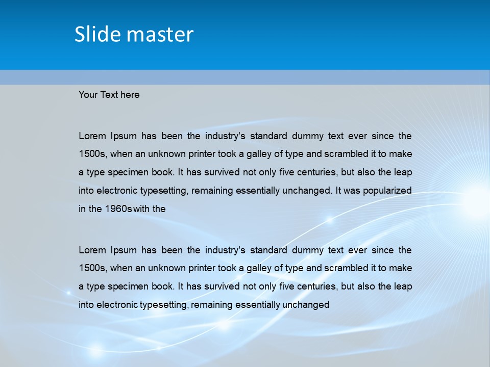 Spot Background Macro PowerPoint Template