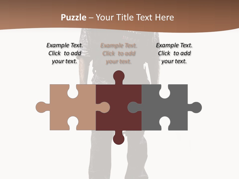 Veteran Fighting Dad PowerPoint Template