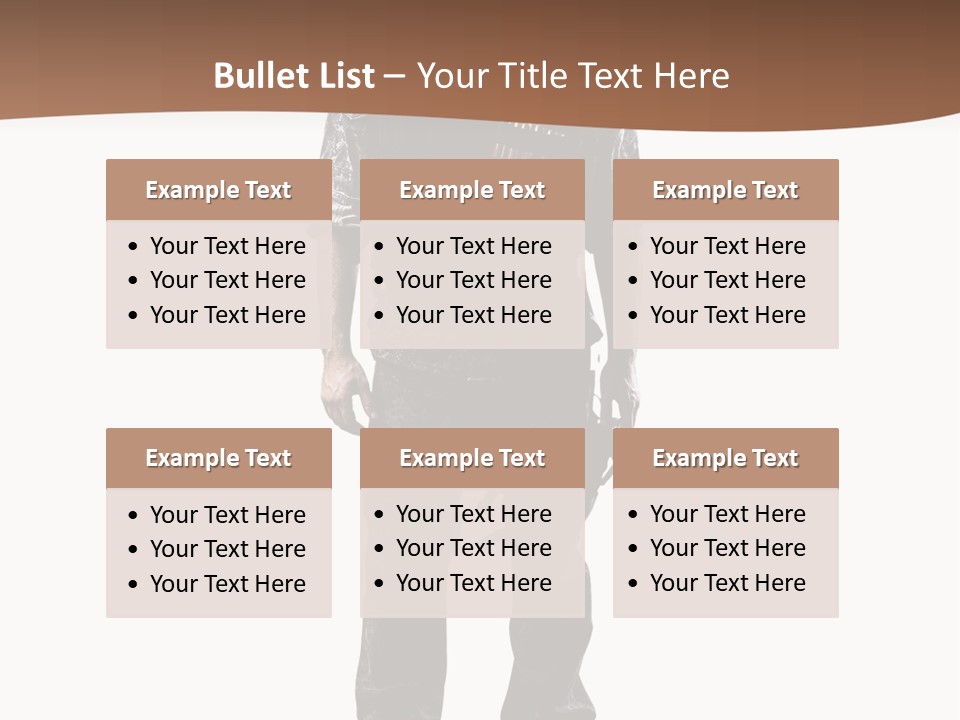 Veteran Fighting Dad PowerPoint Template