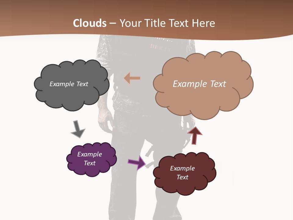 Veteran Fighting Dad PowerPoint Template