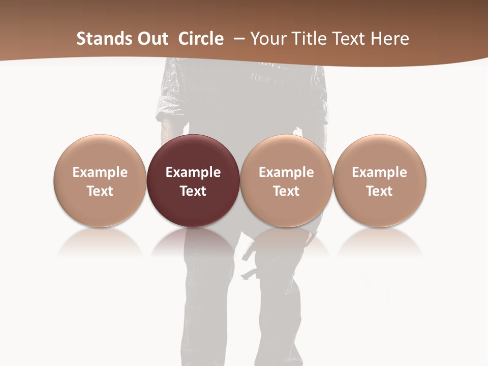 Veteran Fighting Dad PowerPoint Template