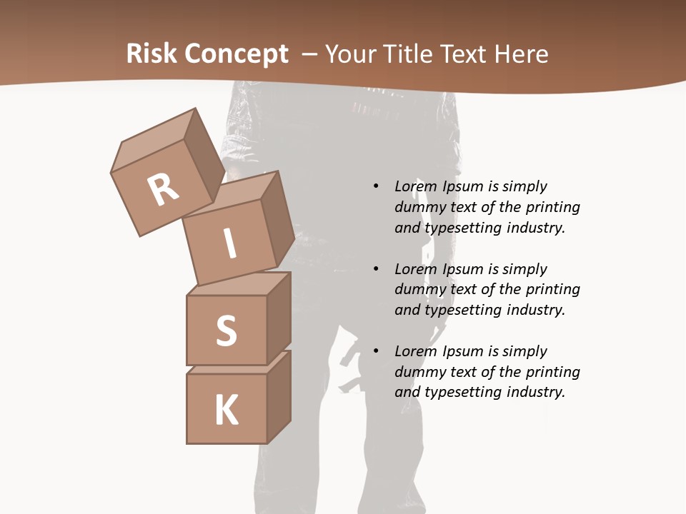 Veteran Fighting Dad PowerPoint Template