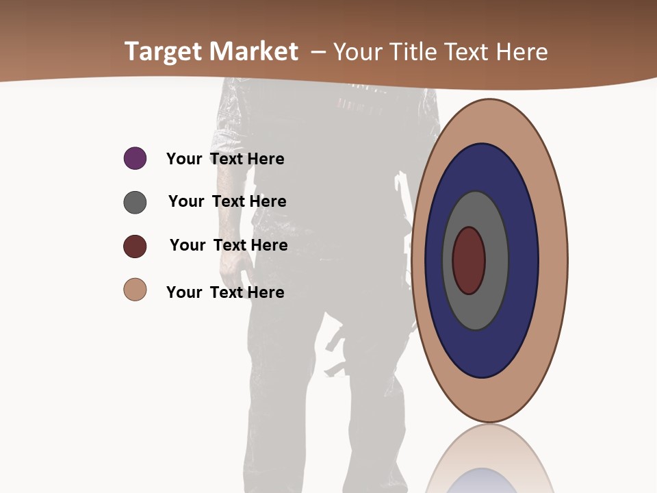 Veteran Fighting Dad PowerPoint Template