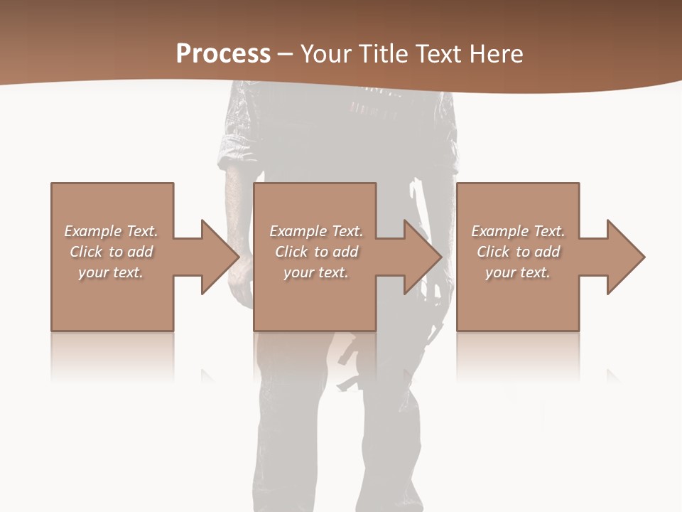 Veteran Fighting Dad PowerPoint Template