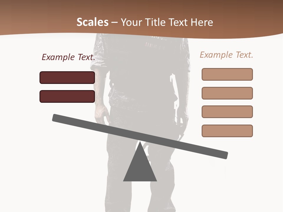 Veteran Fighting Dad PowerPoint Template
