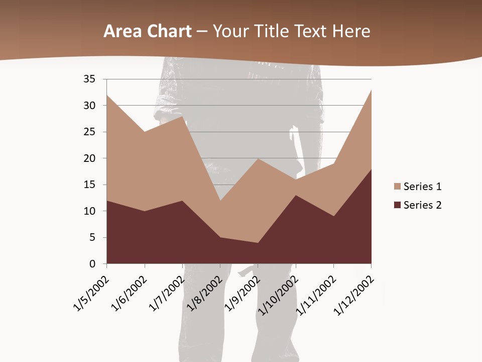 Veteran Fighting Dad PowerPoint Template