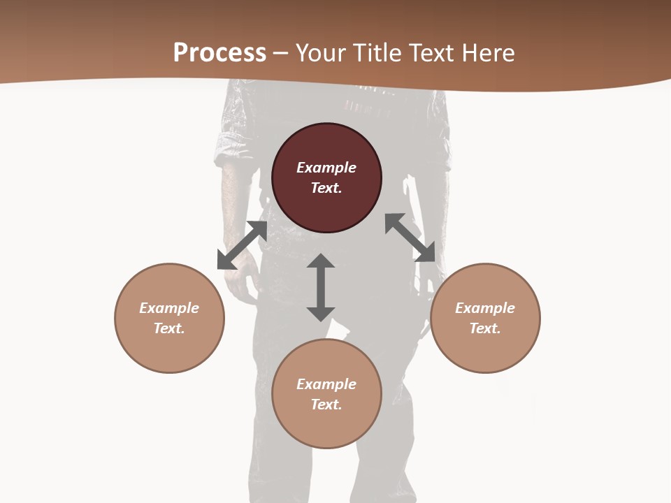 Veteran Fighting Dad PowerPoint Template