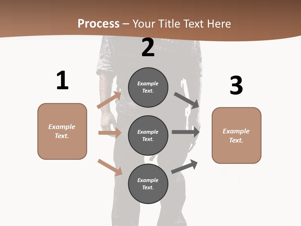 Veteran Fighting Dad PowerPoint Template