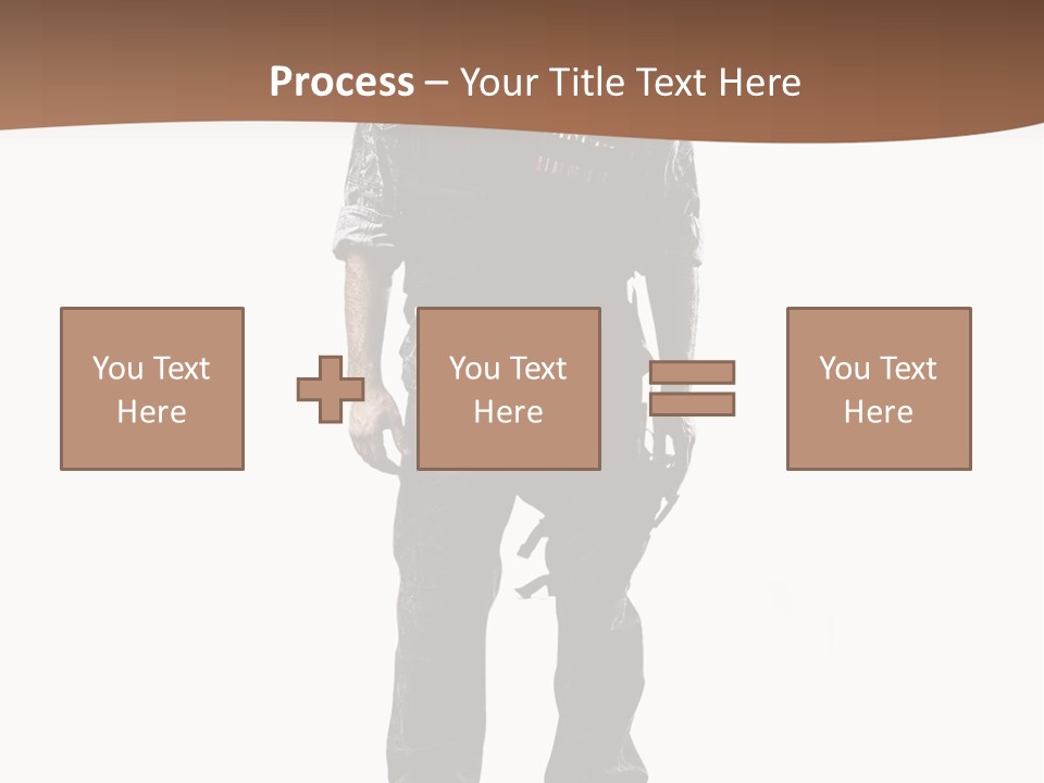 Veteran Fighting Dad PowerPoint Template
