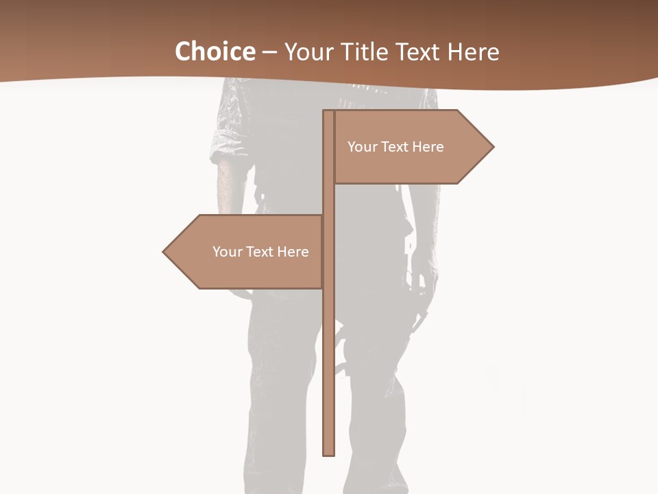 Veteran Fighting Dad PowerPoint Template