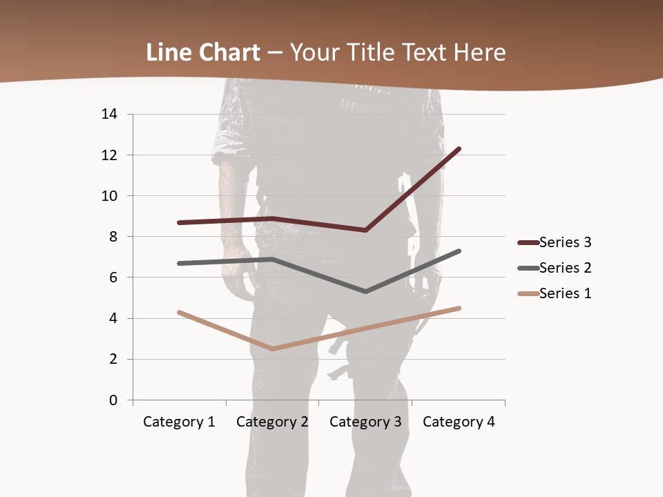 Veteran Fighting Dad PowerPoint Template