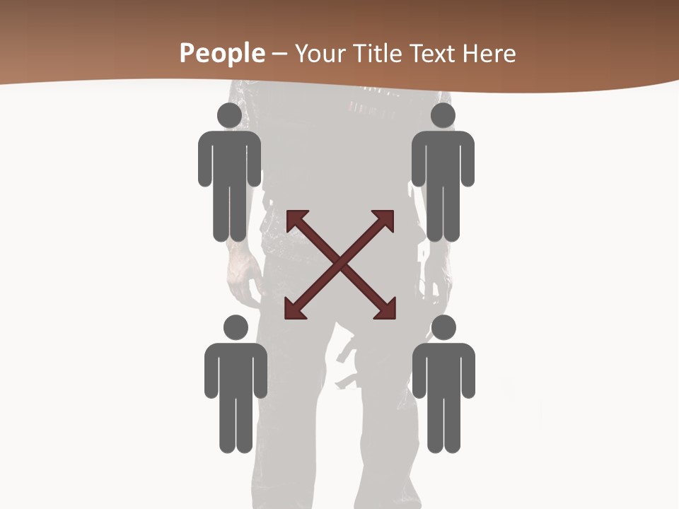 Veteran Fighting Dad PowerPoint Template