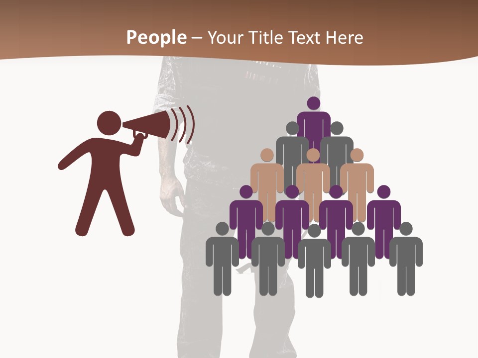 Veteran Fighting Dad PowerPoint Template