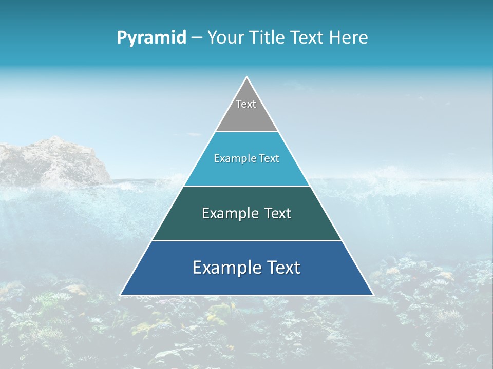 Aquarium Goggles Paradise PowerPoint Template