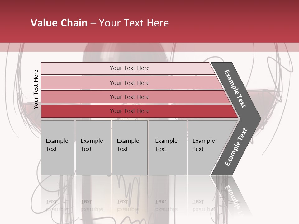Alcohol Bottle Sketch PowerPoint Template