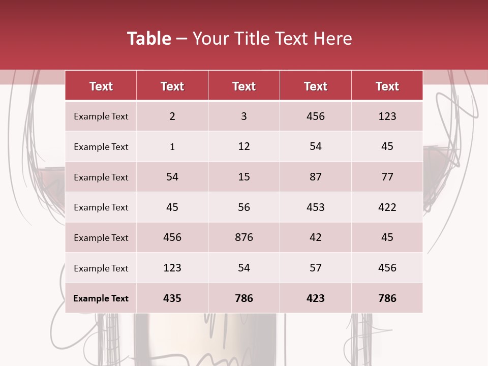 Alcohol Bottle Sketch PowerPoint Template
