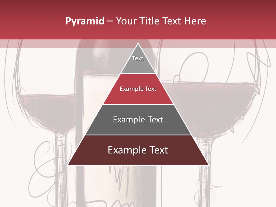 Alcohol Bottle Sketch PowerPoint Template