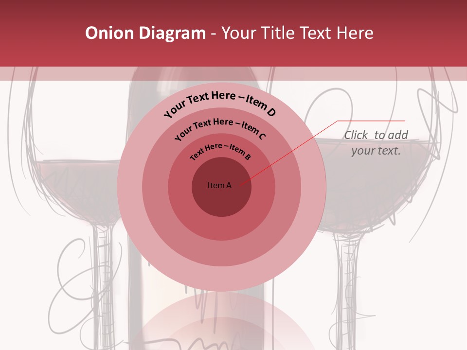 Alcohol Bottle Sketch PowerPoint Template