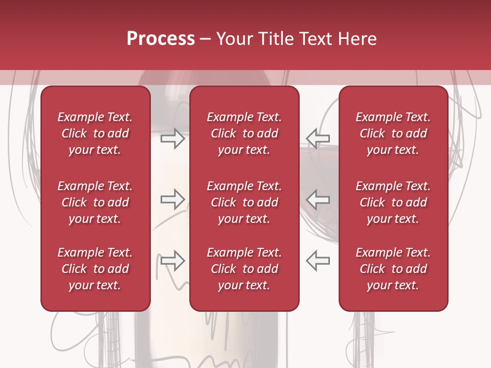 Alcohol Bottle Sketch PowerPoint Template