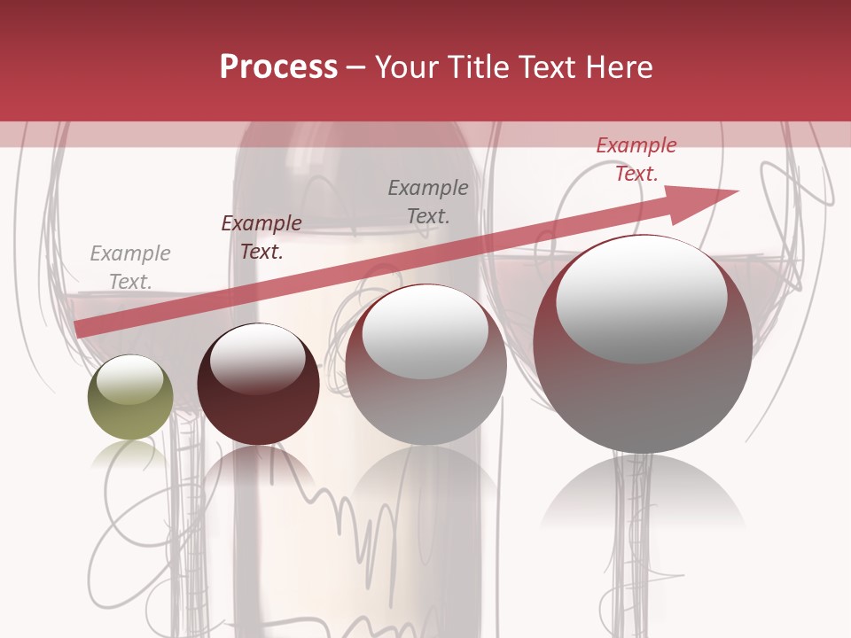 Alcohol Bottle Sketch PowerPoint Template