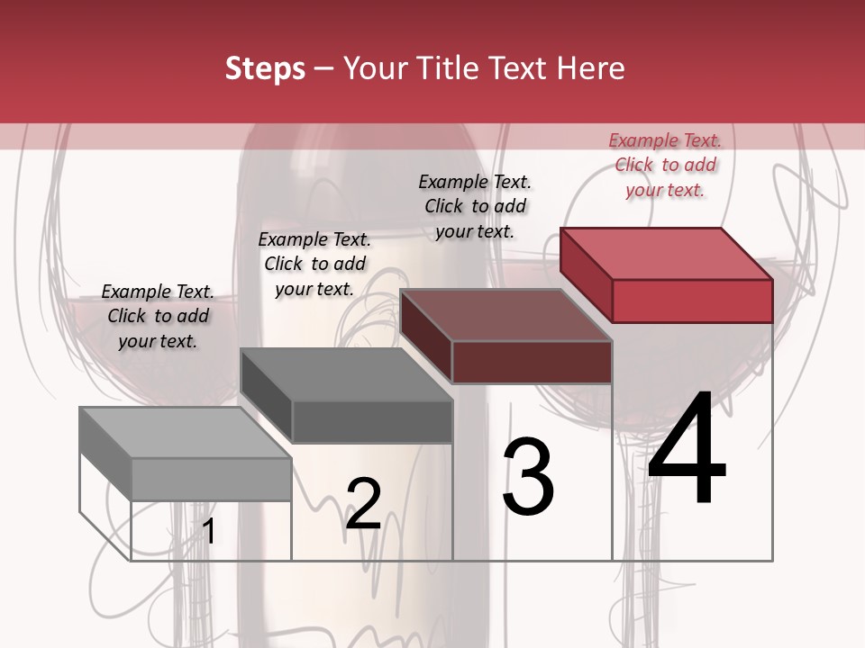 Alcohol Bottle Sketch PowerPoint Template