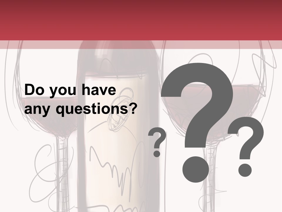 Alcohol Bottle Sketch PowerPoint Template