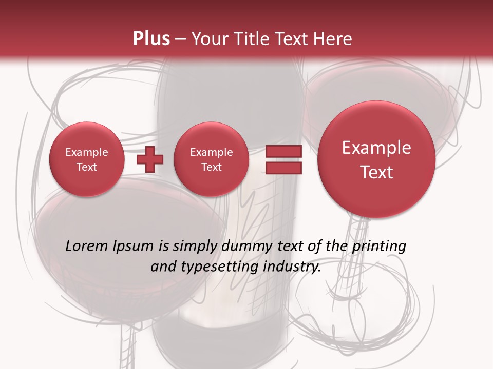 Alcohol Cabernet Beverage PowerPoint Template