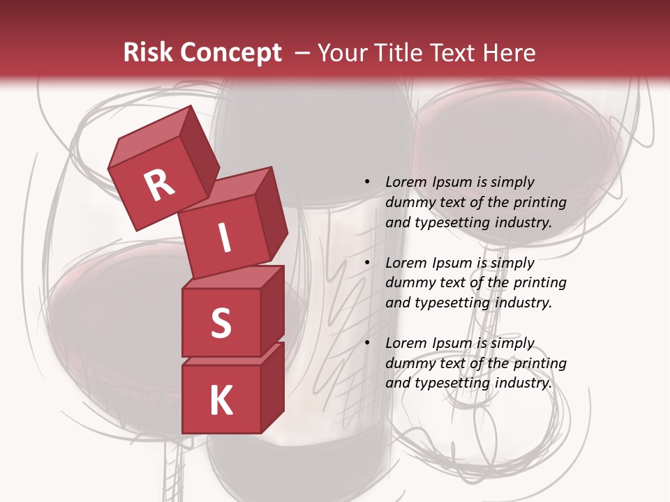 Alcohol Cabernet Beverage PowerPoint Template