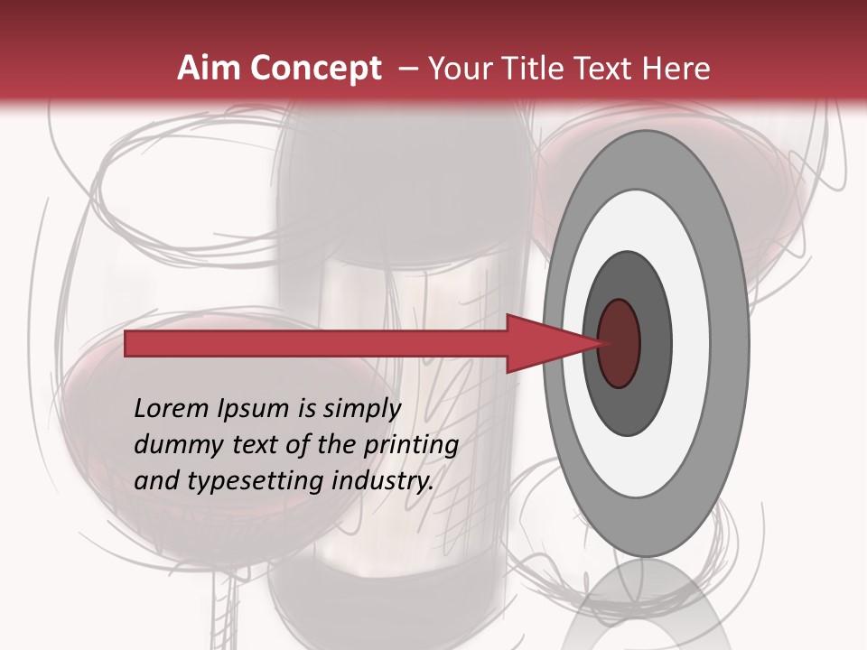 Alcohol Cabernet Beverage PowerPoint Template