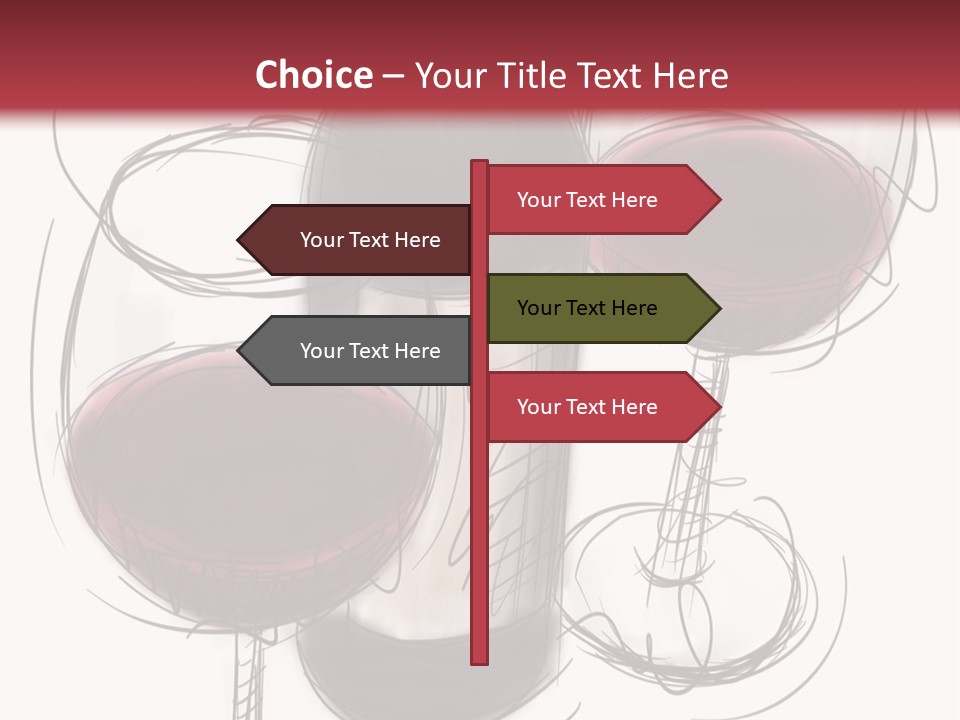 Alcohol Cabernet Beverage PowerPoint Template