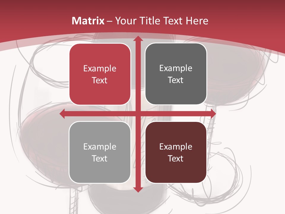 Product Copy Space Cabernet PowerPoint Template