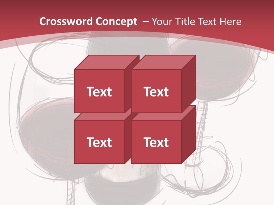 Product Copy Space Cabernet PowerPoint Template