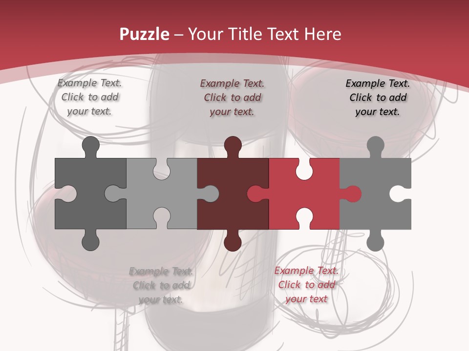 Product Copy Space Cabernet PowerPoint Template