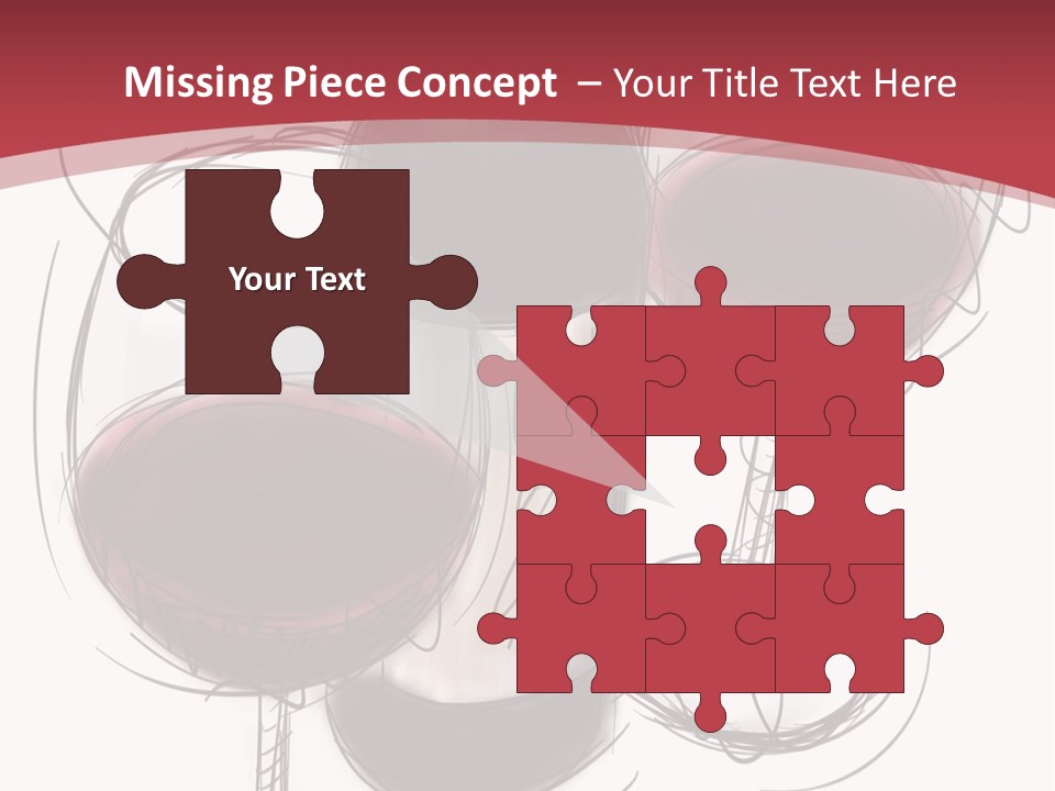 Product Copy Space Cabernet PowerPoint Template