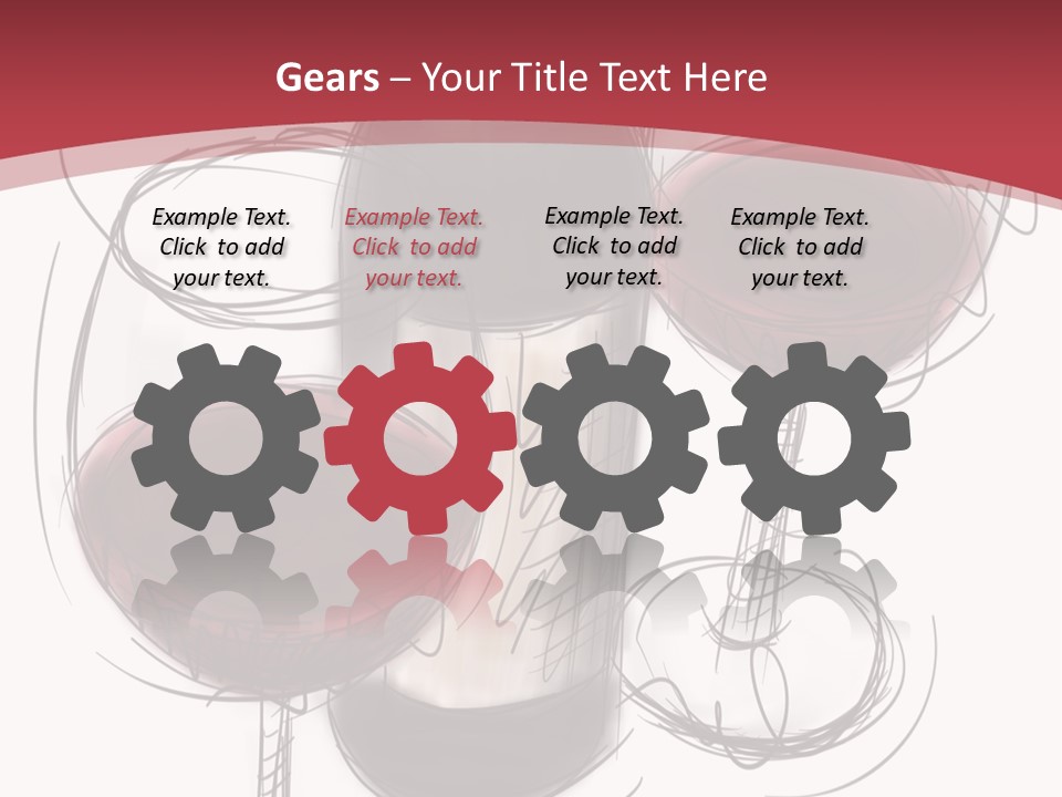 Product Copy Space Cabernet PowerPoint Template