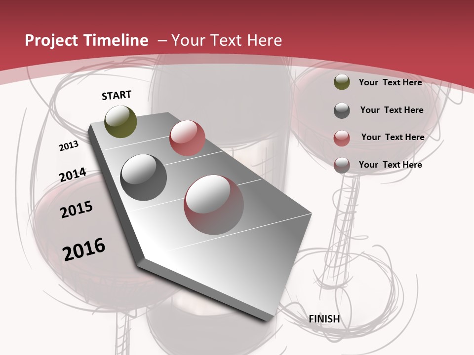 Product Copy Space Cabernet PowerPoint Template