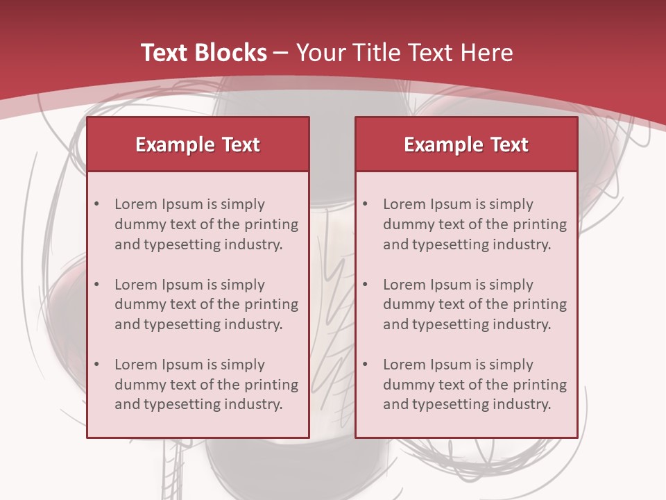 Product Copy Space Cabernet PowerPoint Template