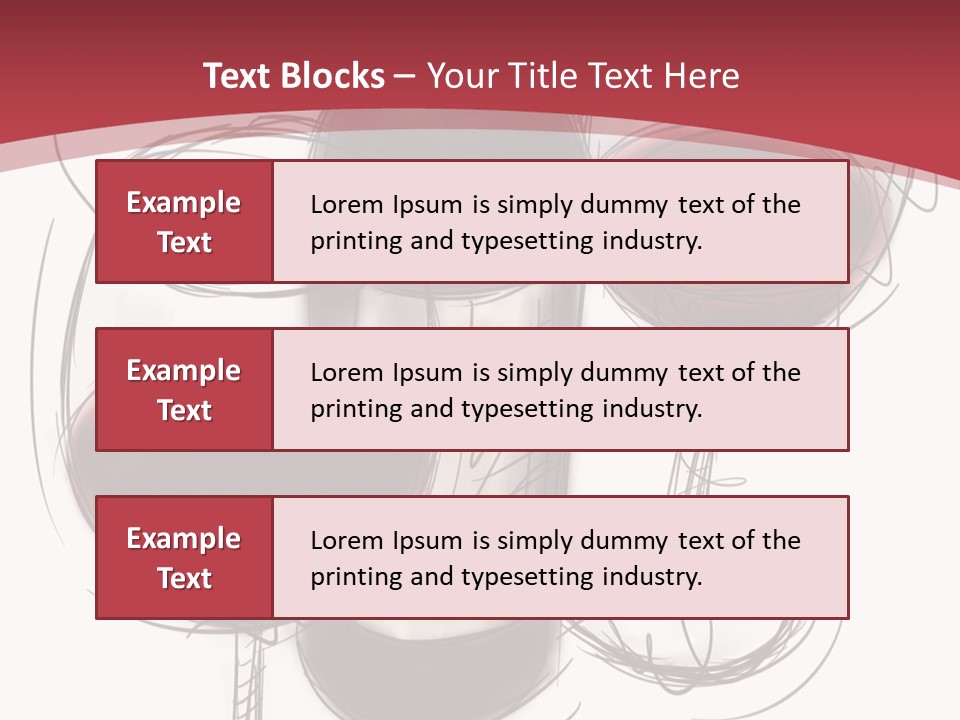 Product Copy Space Cabernet PowerPoint Template