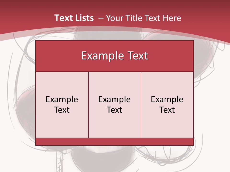 Product Copy Space Cabernet PowerPoint Template