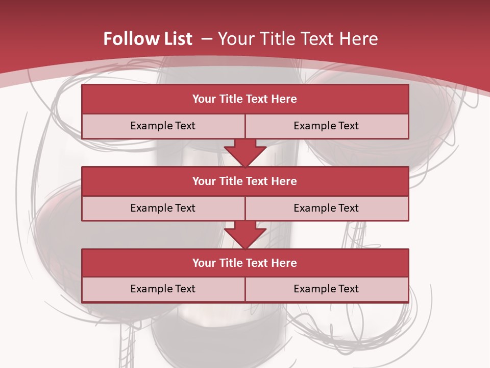 Product Copy Space Cabernet PowerPoint Template
