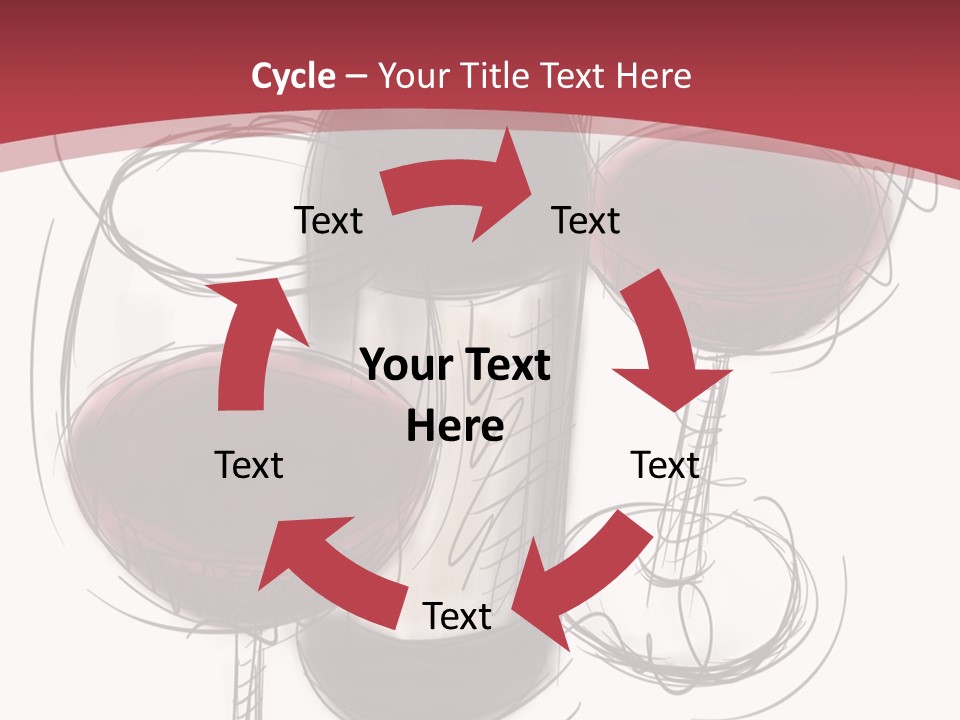 Product Copy Space Cabernet PowerPoint Template
