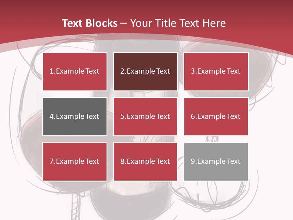 Product Copy Space Cabernet PowerPoint Template