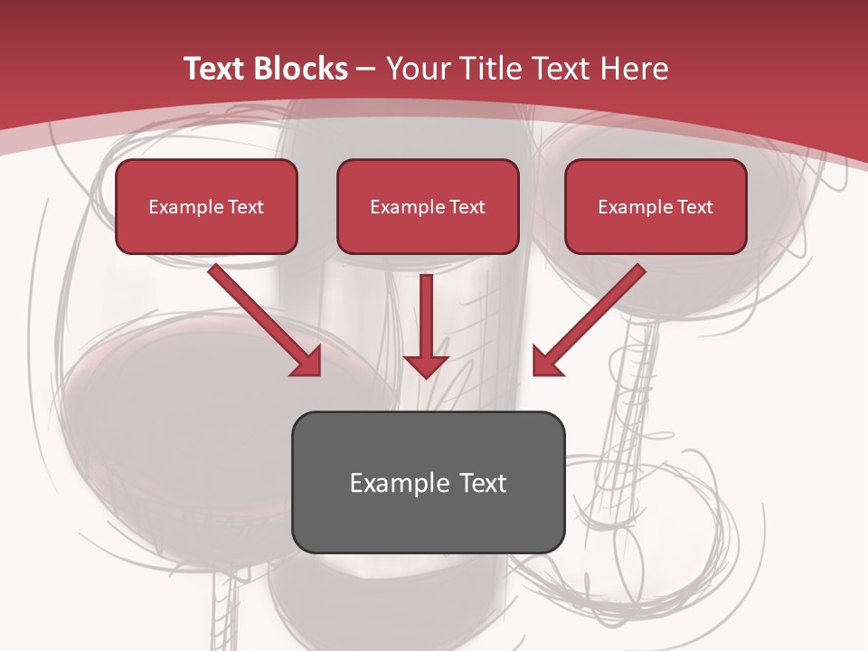 Product Copy Space Cabernet PowerPoint Template