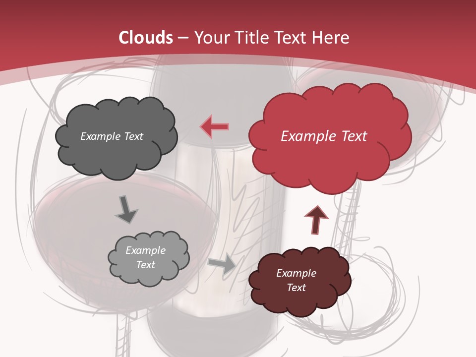 Product Copy Space Cabernet PowerPoint Template