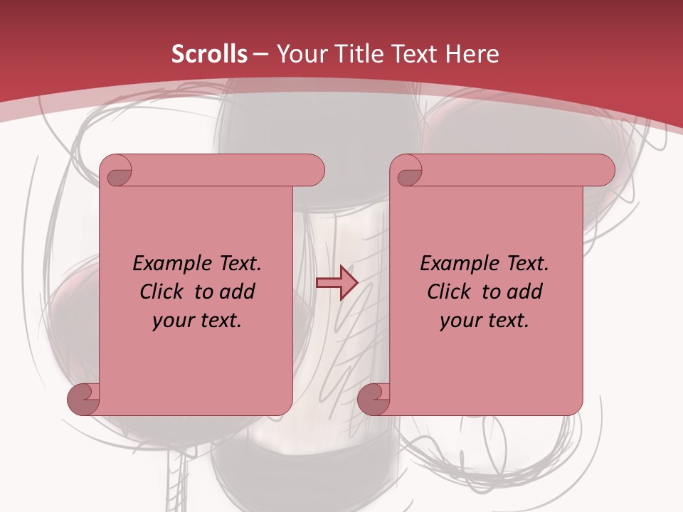 Product Copy Space Cabernet PowerPoint Template