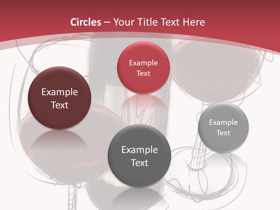 Product Copy Space Cabernet PowerPoint Template