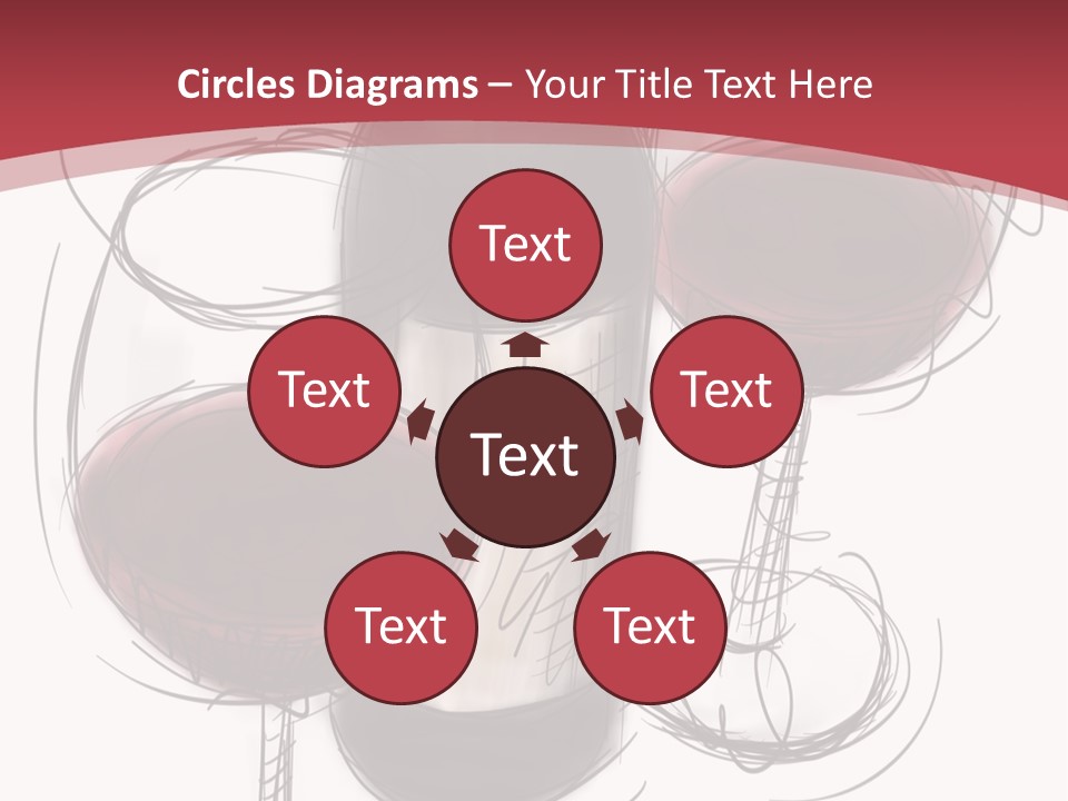 Product Copy Space Cabernet PowerPoint Template